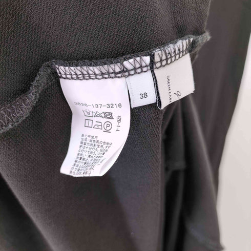 ユナイテッドアローズグリーンレーベルリラクシング UNITED ARROWS green label relaxing パネルフレア インレー ワンピース レディース JPN:38