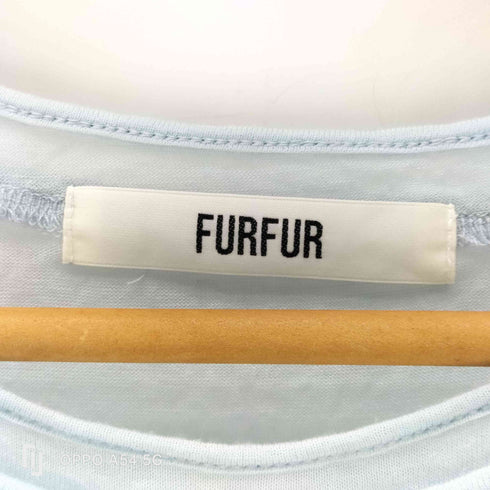 ファーファー furfur 裾フリルジャージートップス レディース ONE SIZE
