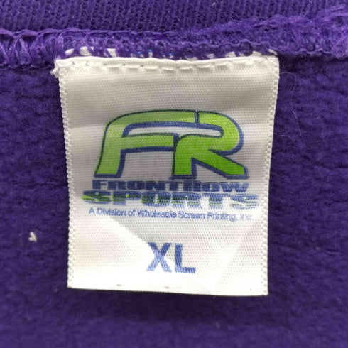 FRONTROW SPORTS フロントプリント クルーネックスウェット メンズ import:XL