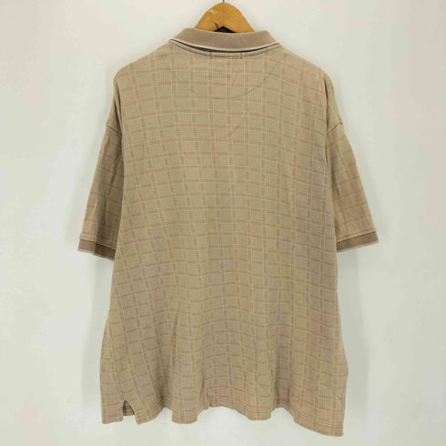 アーノルドパーマー Arnold Palmer シンガポール製 ジャガードコットンポロシャツ メンズ import:L
