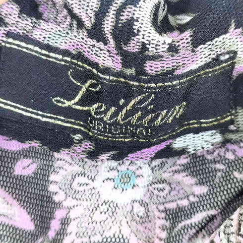 レリアン Leilian 花柄 シアーシャツ レディース 11