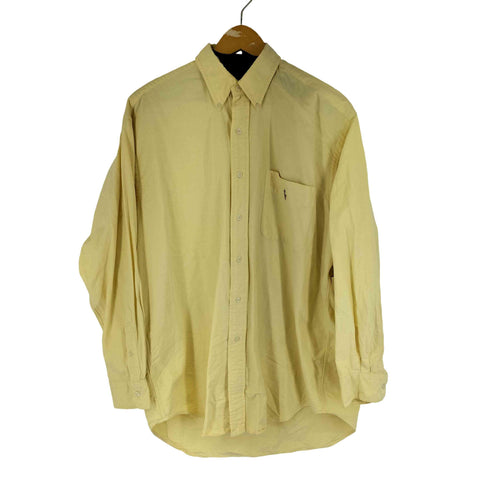 ラルフローレン RALPH LAUREN BIG SHIRT スモールポニー刺繍 L/S BDシャツ メンズ import:M