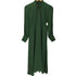 ザラ ZARA サテン ハイネック ワンピース レディース import:XS
