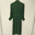 ザラ ZARA サテン ハイネック ワンピース レディース import:XS