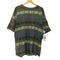 グラミチ GRAMICCI 90S USA製 ボックスロゴ ボーダークルーネックTシャツ メンズ import:M