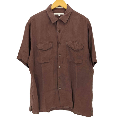 ペリーエリス PERRY ELLIS シルクオープンカラーシャツ メンズ import:M