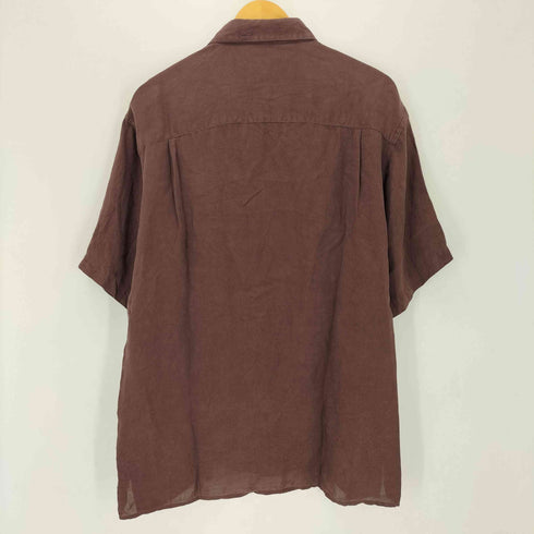 ペリーエリス PERRY ELLIS シルクオープンカラーシャツ メンズ import:M