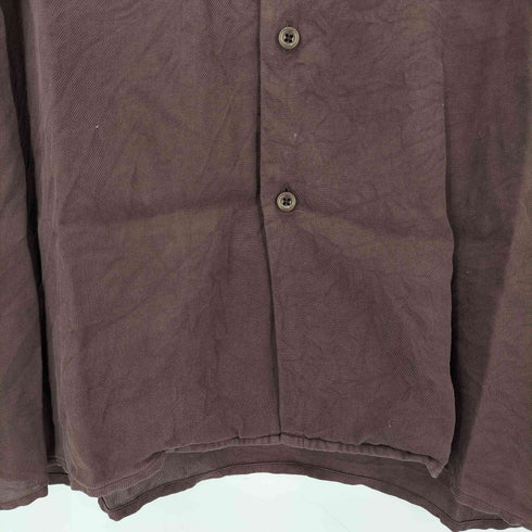 ペリーエリス PERRY ELLIS シルクオープンカラーシャツ メンズ import:M