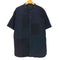 ショーンジョン Sean john コーデュロイパッチワーク バンドカラー S/S シャツ メンズ 3XL