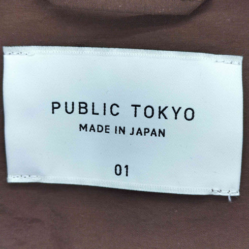 パブリックトウキョウ PUBLIC TOKYO ナイロンスキッパーシャツ メンズ 01