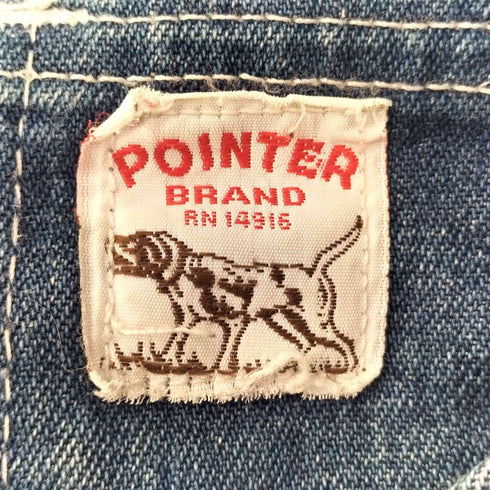 ポインター POINTER USA製 ペインターデニムパンツ メンズ W32 L32