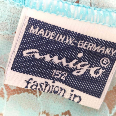 amigo ドイツ製 ユーロ 花柄 ノースリーブ シアー トップス レディース 152
