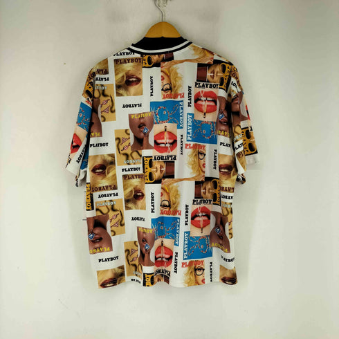 プレイボーイ PLAYBOY 総柄 グラフィックプリント S/S Tシャツ メンズ JPN:XL