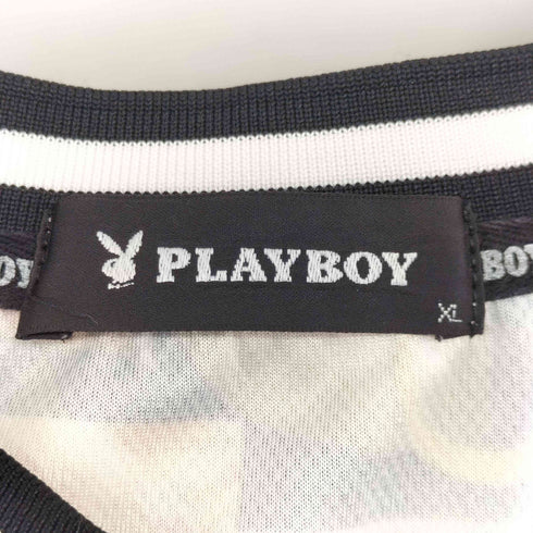 プレイボーイ PLAYBOY 総柄 グラフィックプリント S/S Tシャツ メンズ JPN:XL