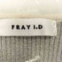 フレイアイディー FRAY I.D 26SS フリルコンビオフショルダーリブニット レディース