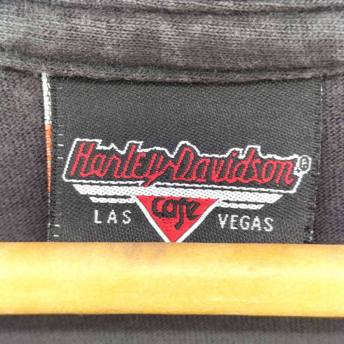 ハーレーダビッドソン HARLEY-DAVIDSON サンダー イーグル 両面 プリント クルーネック S/S Tシャツ メンズ