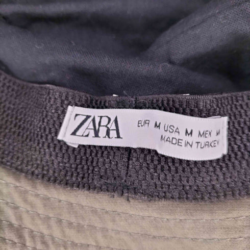 ザラ ZARA ナイロンバケットハット メンズ M