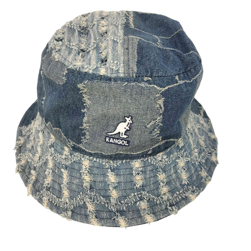 カンゴール KANGOL Denim Mashup Bucket メンズ M