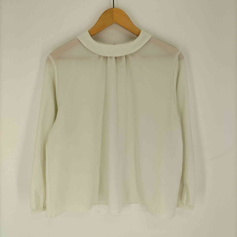 ユニ yuni エステル レギュラーカラー L/S ブラウス レディース FREE