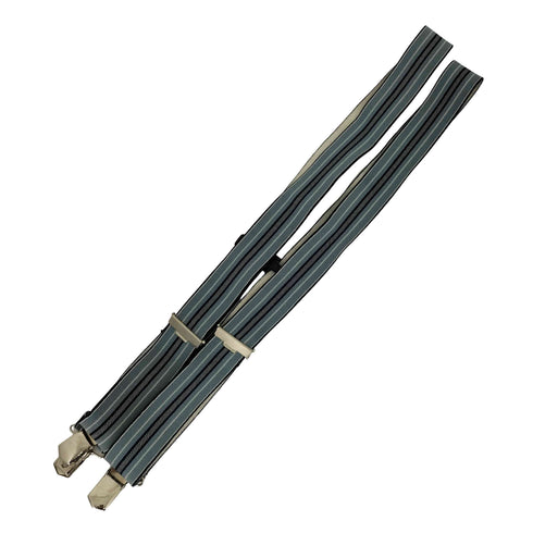 PCT GERMANY PHILIPSONS ストライプ柄クリップ式 サスペンダー メンズ