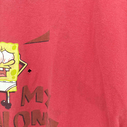 US キャラクター プリント クルーネック S/S Tシャツ メンズ