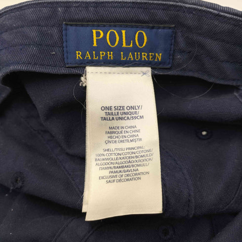ラルフローレン RALPH LAUREN ポニー刺繍 6面 キャップ メンズ
