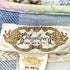 ANGELIQUE 刺繍マルチカラージップアップパーカー レディース