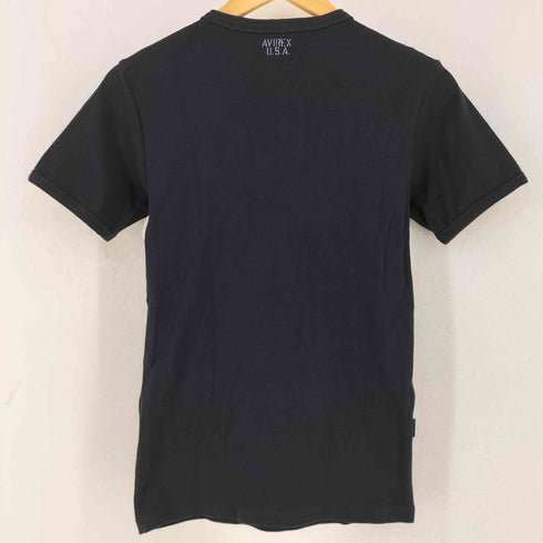 アヴィレックス AVIREX ヘンリーネック S/S カットソー メンズ S