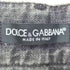 ドルチェアンドガッバーナ DOLCE&GABBANA イタリア製 14 背面ロゴプレート ブラック スキニーデニム メンズ EUR:46-48