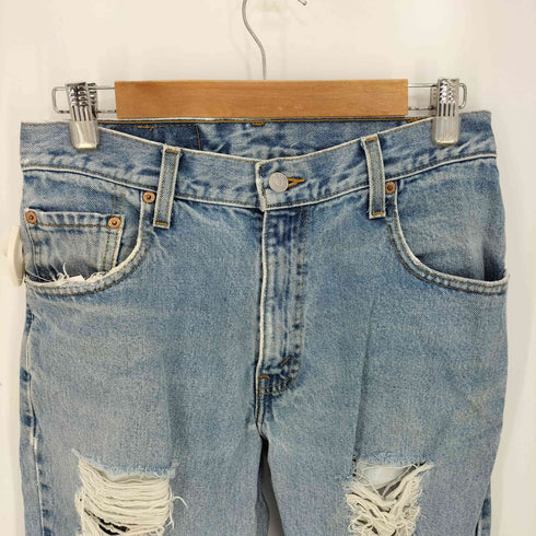 リーバイス Levis 90s 99年製造 ボタン裏刻印748 560 LOOSE FIT TAPERED LEG ダメージ デニムパンツ. メンズ W30 L32