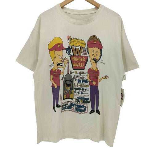 US キャラクター プリント クルーネック S/S Tシャツ メンズ