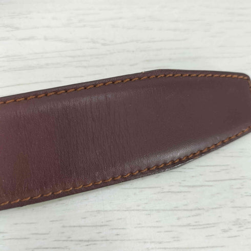 サルヴァトーレフェラガモ Salvatore Ferragamo ヴァラ・リボン レザーベルト メンズ 80