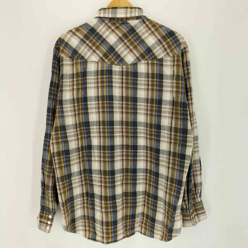 JANDY PLACE BARDON 60-70s フランネルウエスタンシャツ メンズ XL