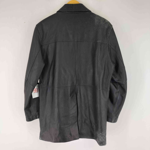 LICORICE COLLEZIONE ラムレザー 比翼ハーフコート レディース JPN:M