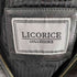 LICORICE COLLEZIONE ラムレザー 比翼ハーフコート レディース JPN:M