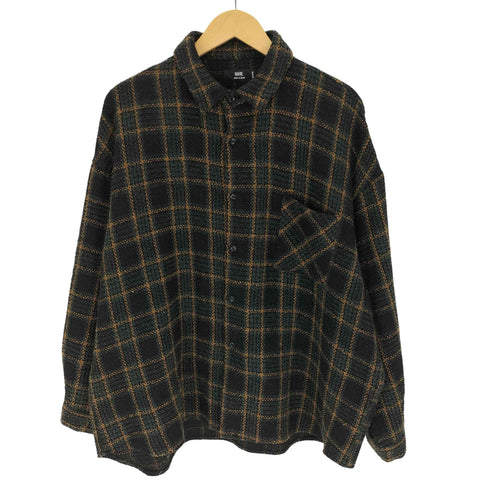 ハレ HARE チェック柄BIGブークレシャツ メンズ JPN:M