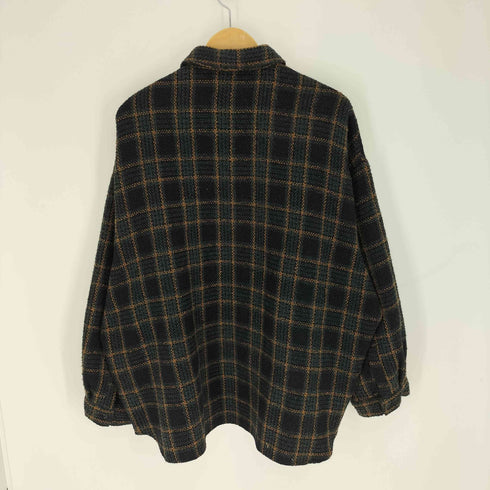 ハレ HARE チェック柄BIGブークレシャツ メンズ JPN:M