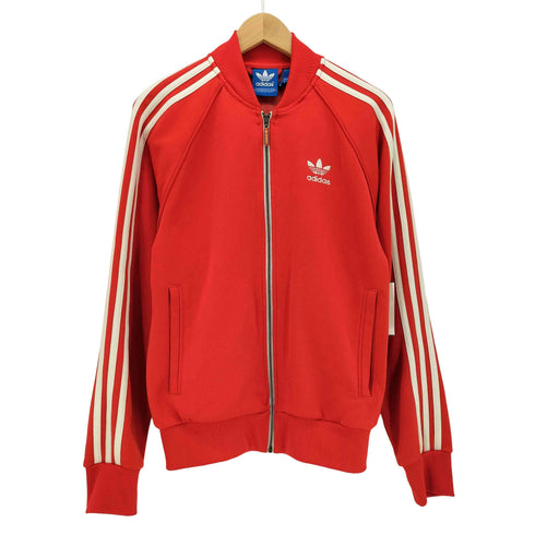 アディダスオリジナルス adidas Originals スーパースター SST トレフォイル ロゴ刺繍 3ストライプ トラックジャケット メンズ ONE SIZE