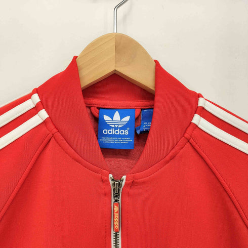 アディダスオリジナルス adidas Originals スーパースター SST トレフォイル ロゴ刺繍 3ストライプ トラックジャケット メンズ ONE SIZE