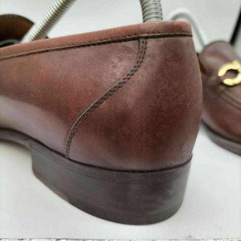 サルヴァトーレフェラガモ Salvatore Ferragamo イタリア製 ガンチーニ レザー ローファー メンズ 6