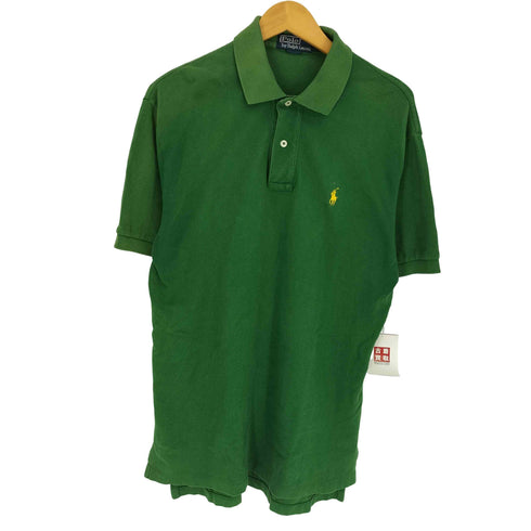 ポロバイラルフローレン Polo by RALPH LAUREN ポニー刺繍 S/S ポロシャツ メンズ import:L