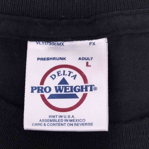 デルタプロウェイト DELTA PRO WEIGHT USA製 プリントS/Sカットソー メンズ L