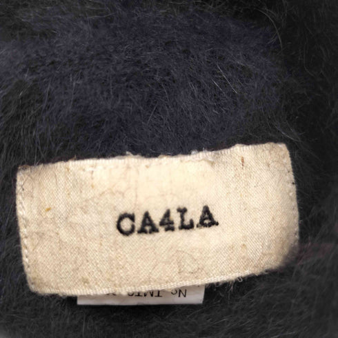 カシラ CA4LA 日本製 アンゴラ リボン付き キャップ レディース