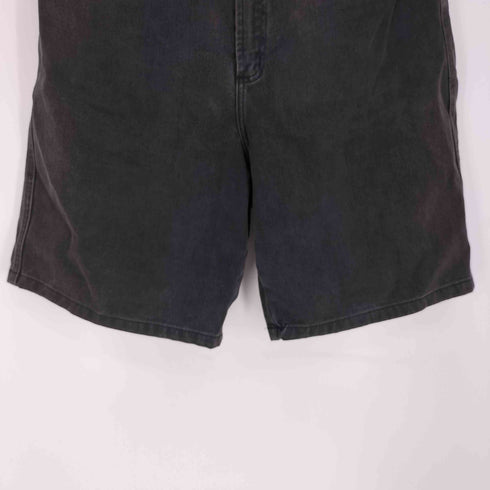 ゲスジーンズ GUESS JEANS 90S ジップフライ ブラック デニム ハーフ パンツ メンズ US:34-35