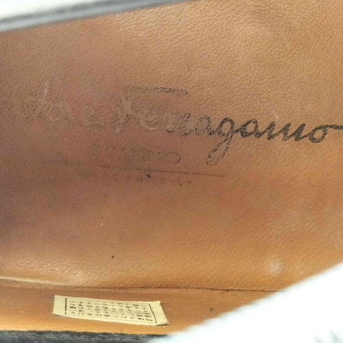 サルヴァトーレフェラガモ Salvatore Ferragamo イタリア製 ガンチーニ スエード ローファー メンズ 6 1/2