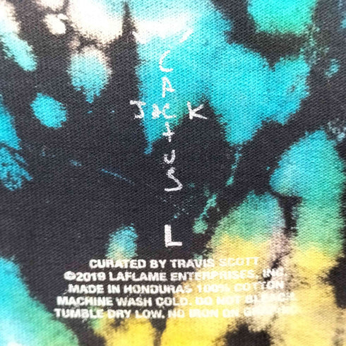 カクタスジャック CACTUS JACK タイダイ染 クルーネック S/S Tシャツ メンズ import:L