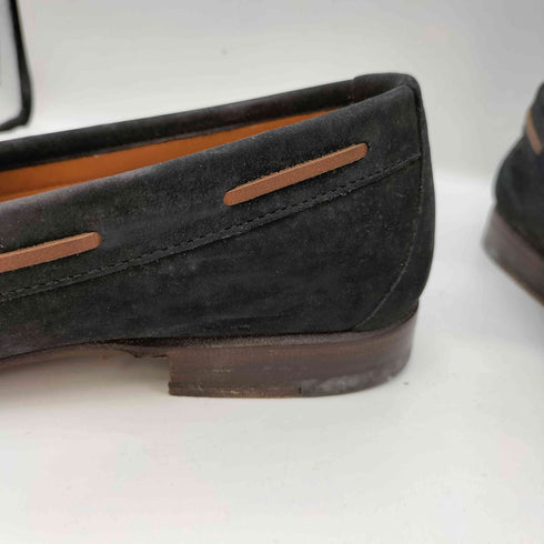 サルヴァトーレフェラガモ Salvatore Ferragamo イタリア製 タッセル ヌバック ローファー メンズ 6 1/2