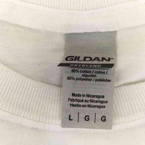 ギルダン GILDAN バンドプリントS/Sカットソー メンズ L