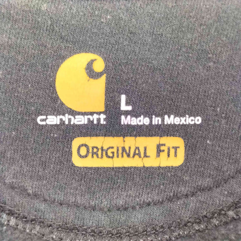 カーハート Carhartt MIDWEIGHT HOODED LOGO SWEATSHIRT メンズ import:L