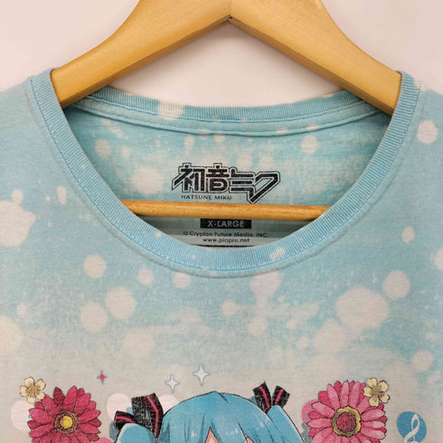 H3 SPORTGEAR タイダイ染 フロント プリント クルーネック S/S Tシャツ メンズ import:XL